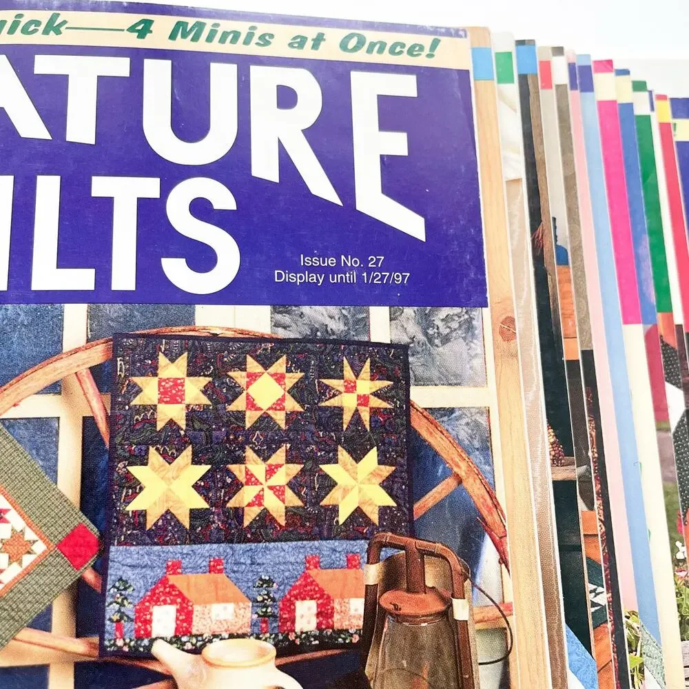 Miniature Quilts excellent stored